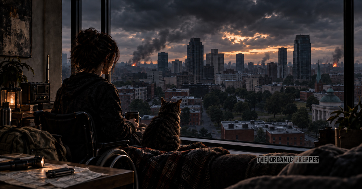 A Disabled Woman. A Penthouse. A City Going Dark.